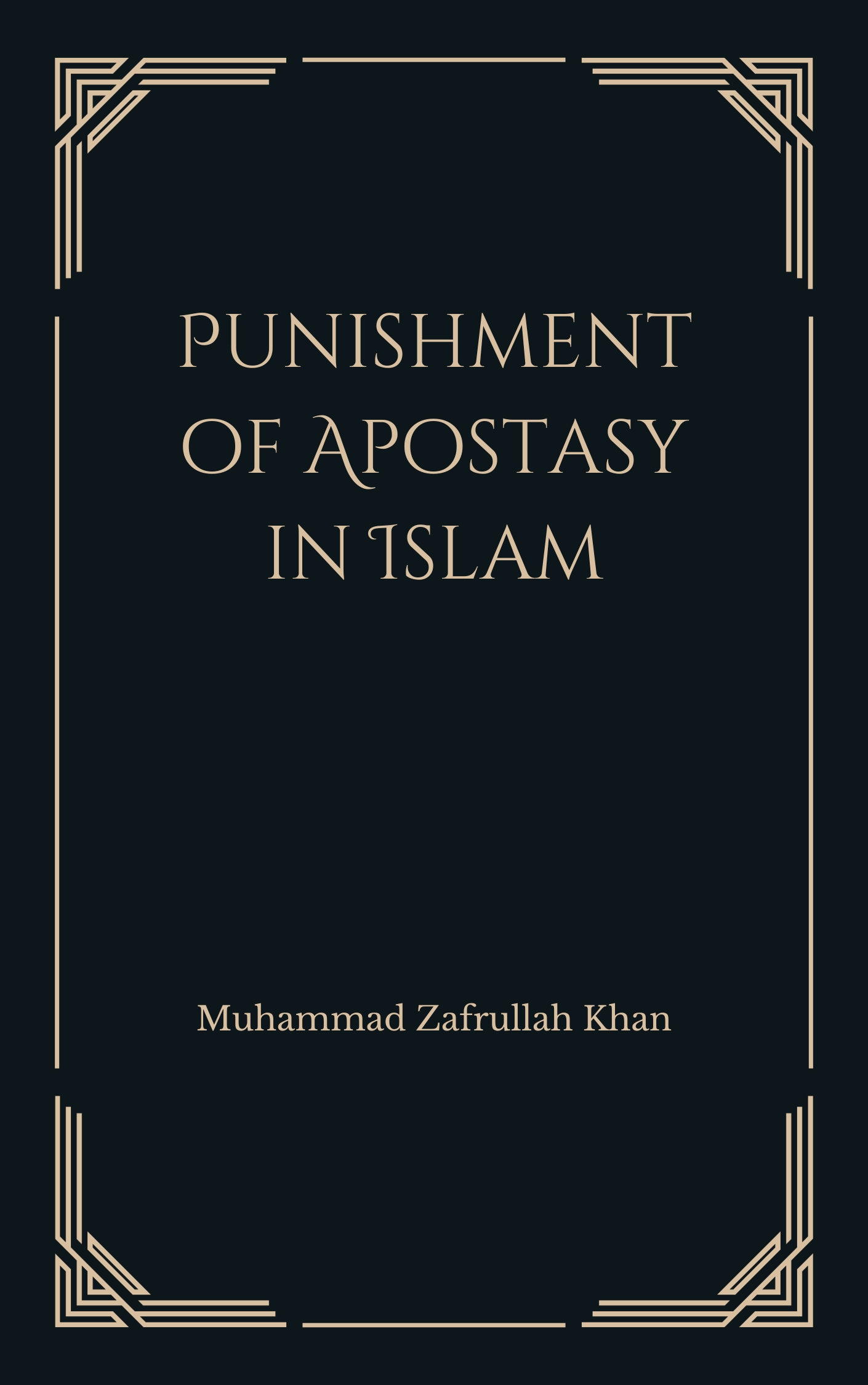Punishment of Apostacy in Islam